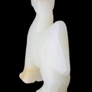 Afghan Jade hand-carved Camel 70*24*102mm 238g in sunlight - Rocks and Things Store