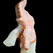 Afghan Jade hand-carved Elephant 67*30*113mm 252g in sunlight - Rocks and Things Store