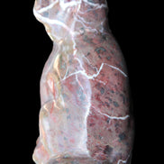 Marble hand-carved Cat 88*58*130mm 676g in sunlight - Rocks and Things Store