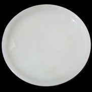 Afghan Jade Onyx  hand-carved plate 154mm diameter 526g in sunlight - Rocks and Things Store