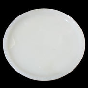 Afghan Jade Onyx  hand-carved plate 154mm diameter 526g in sunlight - Rocks and Things Store