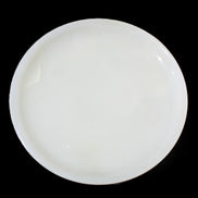 Afghan Jade Onyx  hand-carved plate 154mm diameter 526g in sunlight - Rocks and Things Store