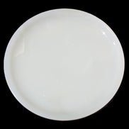 Afghan Jade Onyx  hand-carved plate 154mm diameter 526g in sunlight - Rocks and Things Store