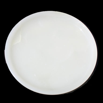 Afghan Jade Onyx  hand-carved plate 154mm diameter 526g in sunlight - Rocks and Things Store