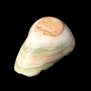 Afghan Jade hand-carved bowl irregular 152*100*41mm 467g in sunlight - Rocks and Things Store