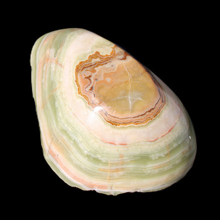 Afghan Jade hand-carved bowl irregular 152*100*41mm 467g in sunlight - Rocks and Things Store
