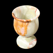 Afghan Jade goblets 80ml  62*95mm 226-250g in sunlight - Rocks and Things Store
