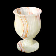 Afghan Jade goblets 80ml  62*95mm 226-250g in sunlight - Rocks and Things Store