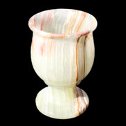 Afghan Jade goblets 80ml  62*95mm 226-250g in sunlight - Rocks and Things Store