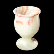 Afghan Jade goblets 80ml  62*95mm 226-250g in sunlight - Rocks and Things Store
