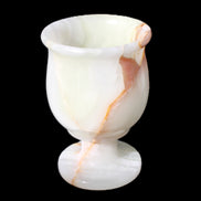 Afghan Jade goblets 80ml  62*95mm 226-250g in sunlight - Rocks and Things Store