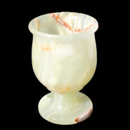 Afghan Jade goblets 80ml  62*95mm 226-250g in sunlight - Rocks and Things Store