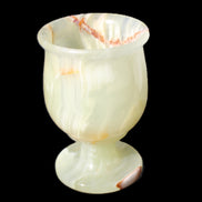 Afghan Jade goblets 80ml  62*95mm 226-250g in sunlight - Rocks and Things Store
