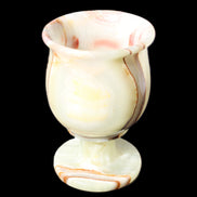 Afghan Jade goblets 80ml  62*95mm 226-250g in sunlight - Rocks and Things Store