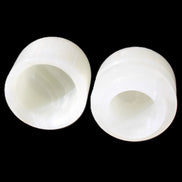 Afghan Jade hand-carved tooth-pick holder 46*86mm 273g in sunlight - Rocks and Things Store