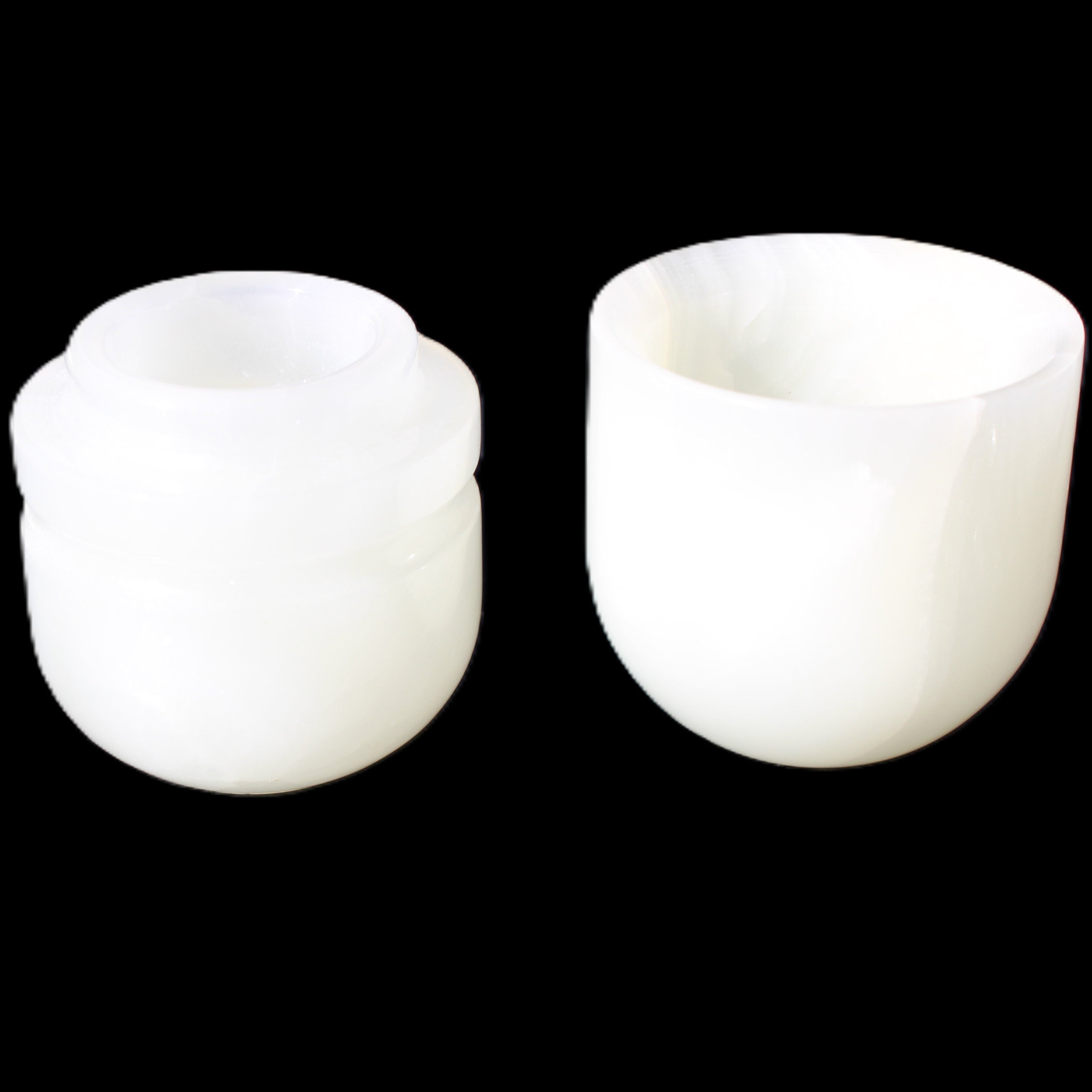 Afghan Jade hand-carved tooth-pick holder 46*86mm 273g in sunlight - Rocks and Things Store