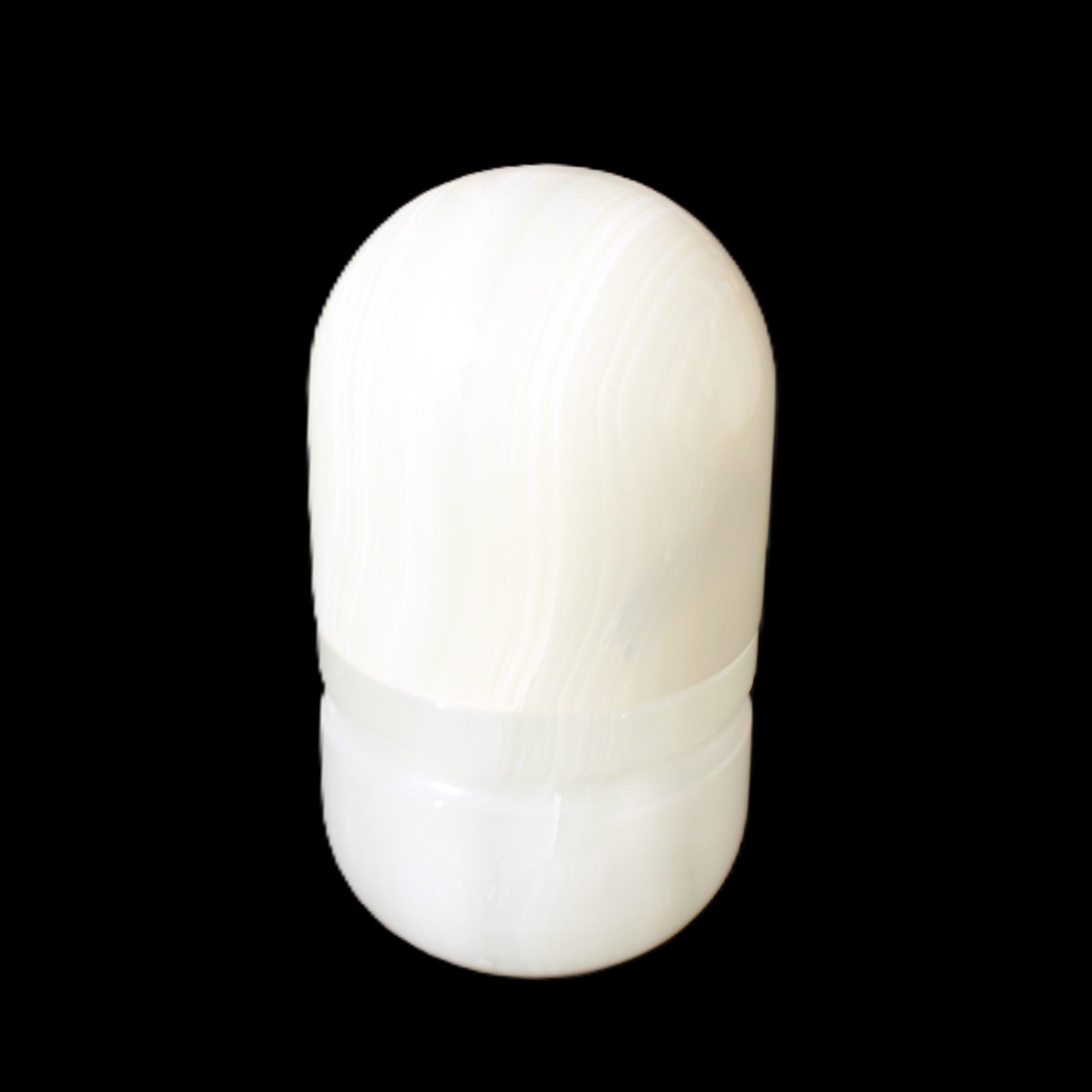 Afghan Jade hand-carved tooth-pick holder 46*86mm 273g in sunlight - Rocks and Things Store