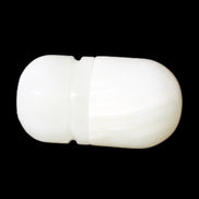 Afghan Jade hand-carved tooth-pick holder 46*86mm 273g in sunlight - Rocks and Things Store