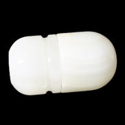 Afghan Jade hand-carved tooth-pick holder 46*86mm 273g in sunlight - Rocks and Things Store