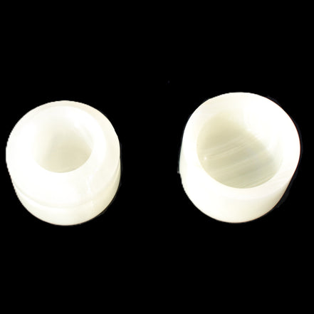Afghan Jade hand-carved tooth-pick holder 46*86mm 273g in sunlight - Rocks and Things Store