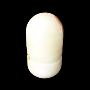 Afghan Jade hand-carved tooth-pick holder 47*90mm 278g in sunlight - Rocks and Things Store