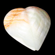 Afghan Jade hand-carved heart shape dish 103*109*26mm 220g in sunlight - Rocks and Things Store