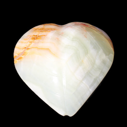 Afghan Jade hand-carved heart shape dish 103*109*26mm 220g in sunlight - Rocks and Things Store