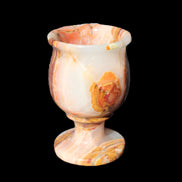 Darker Afghan Jade goblets 350ml 62*100mm 289-295g in sunlight - Rocks and Things Store