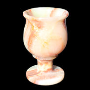 Darker Afghan Jade goblets 350ml 62*100mm 289-295g in sunlight - Rocks and Things Store