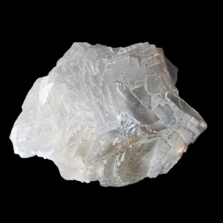 Clear Fluorite cubic cluster 82*58*60mm 404g in sunlight - Rocks and Things Store