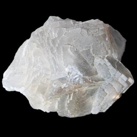 Clear Fluorite cubic cluster 82*58*60mm 404g in sunlight - Rocks and Things Store