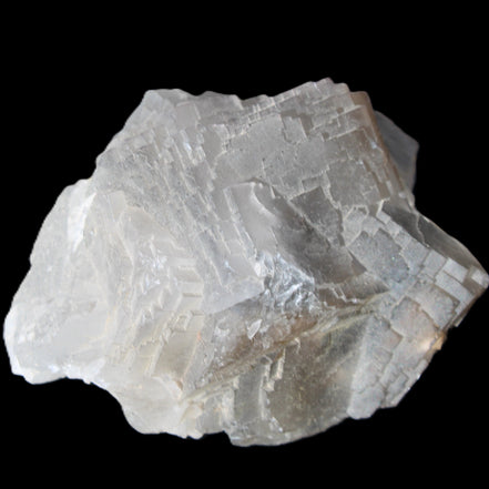 Clear Fluorite cubic cluster 82*58*60mm 404g in sunlight - Rocks and Things Store