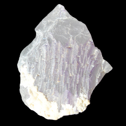 Clear with Violet tinged Fluorite cubic cluster 75*72*55mm 386g in sunlight - Rocks and Things Store