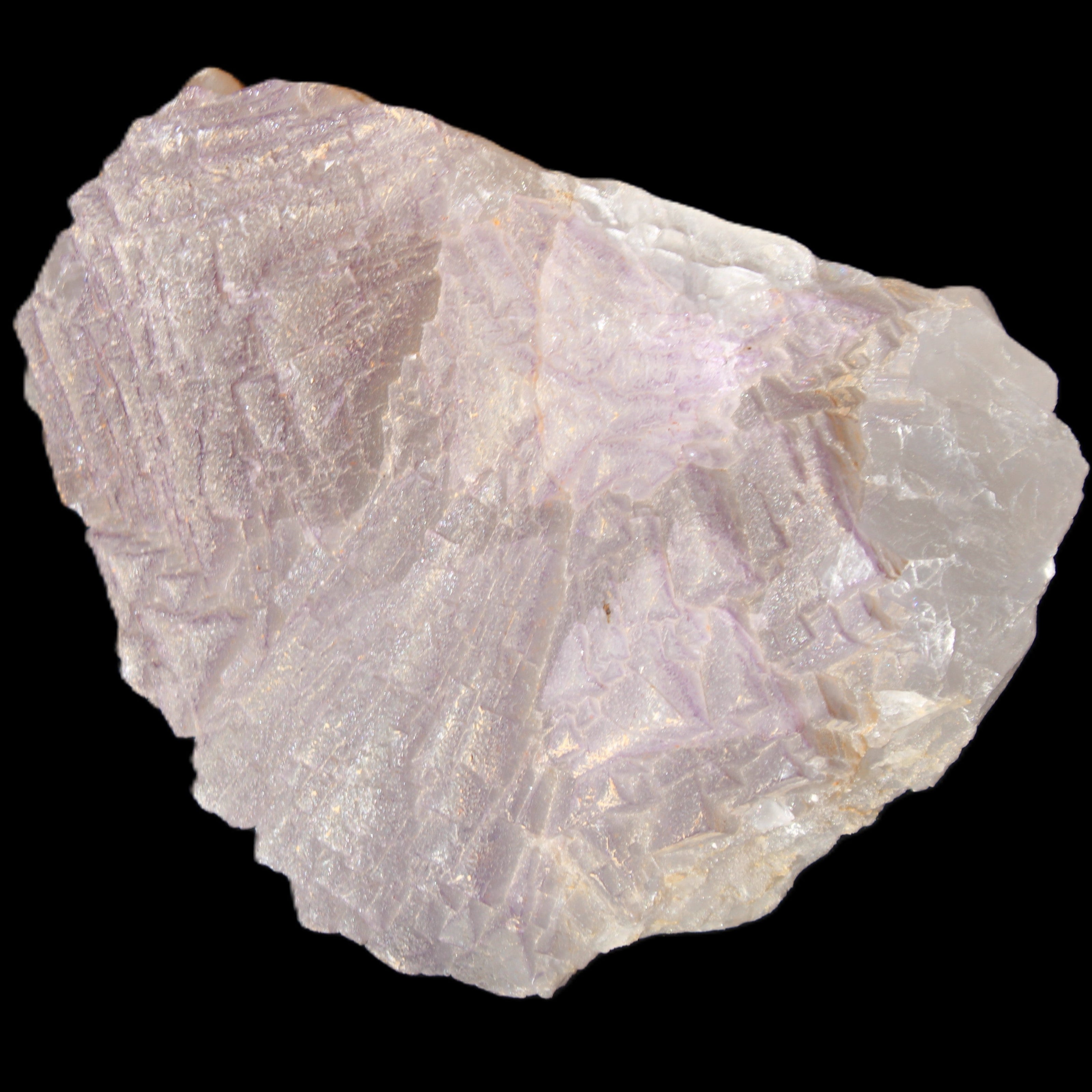Clear Fluorite stepped cluster 109*80*60mm 654g in sunlight - Rocks and Things Store