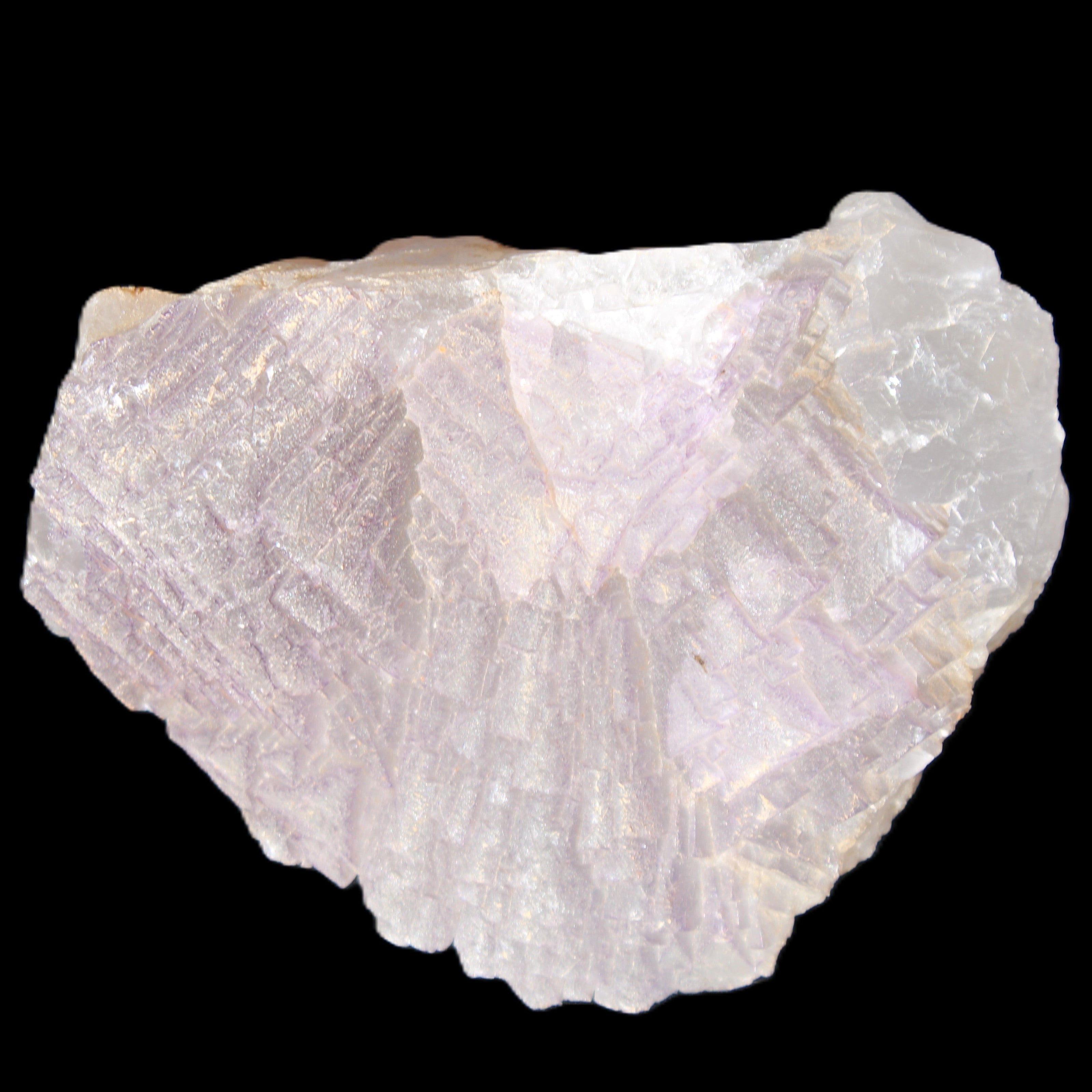 Clear Fluorite stepped cluster 109*80*60mm 654g in sunlight - Rocks and Things Store