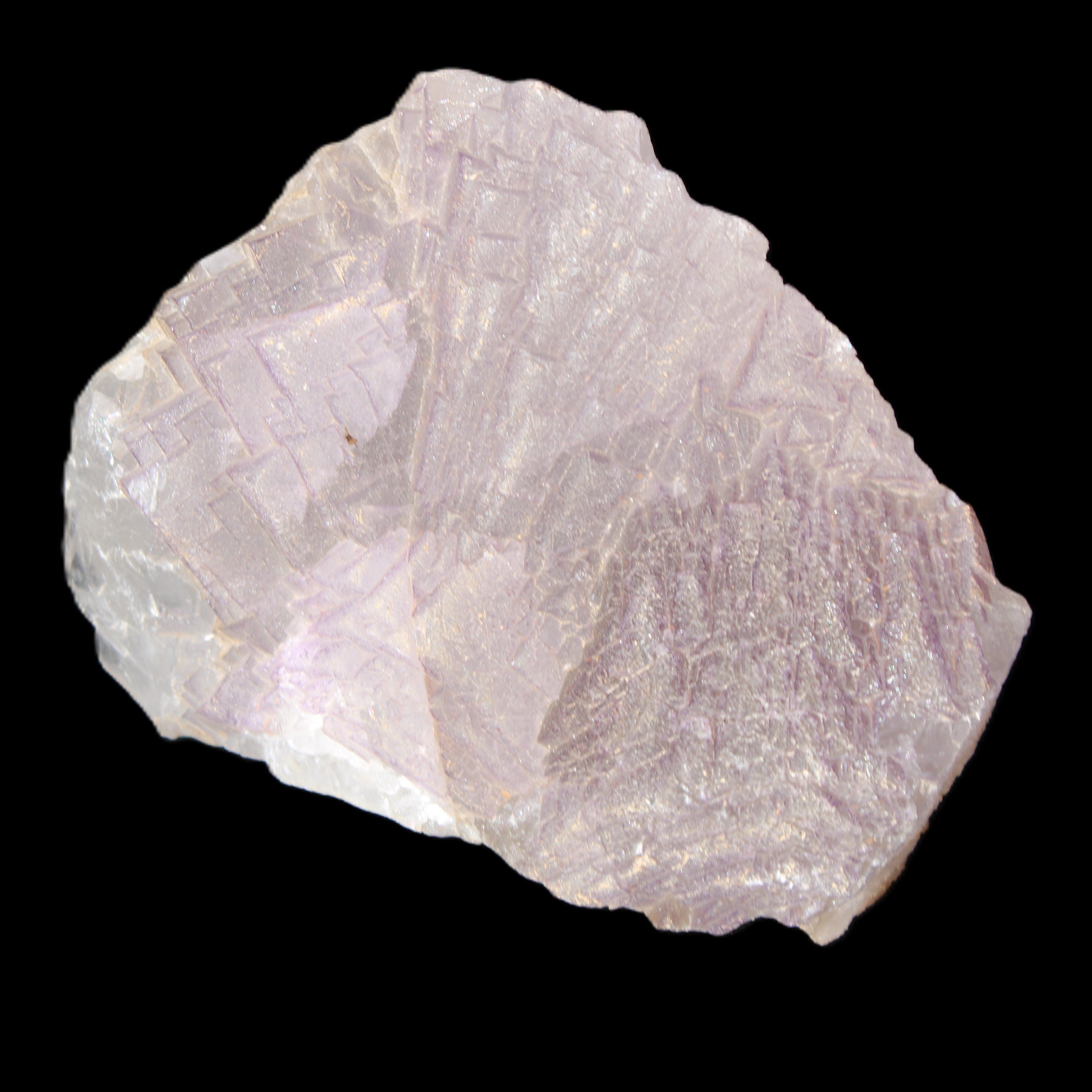 Clear Fluorite stepped cluster 109*80*60mm 654g in sunlight - Rocks and Things Store