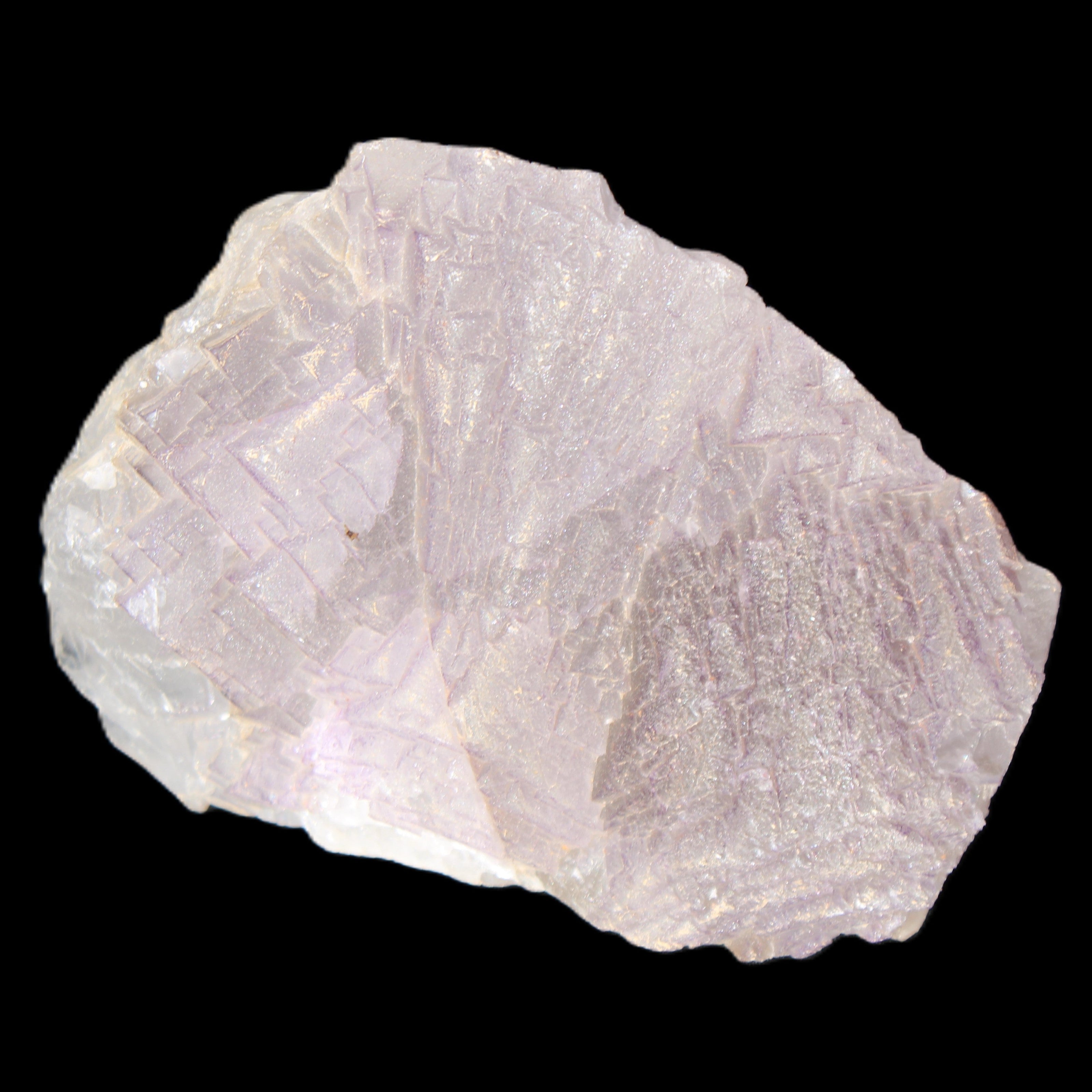 Clear Fluorite stepped cluster 109*80*60mm 654g in sunlight - Rocks and Things Store