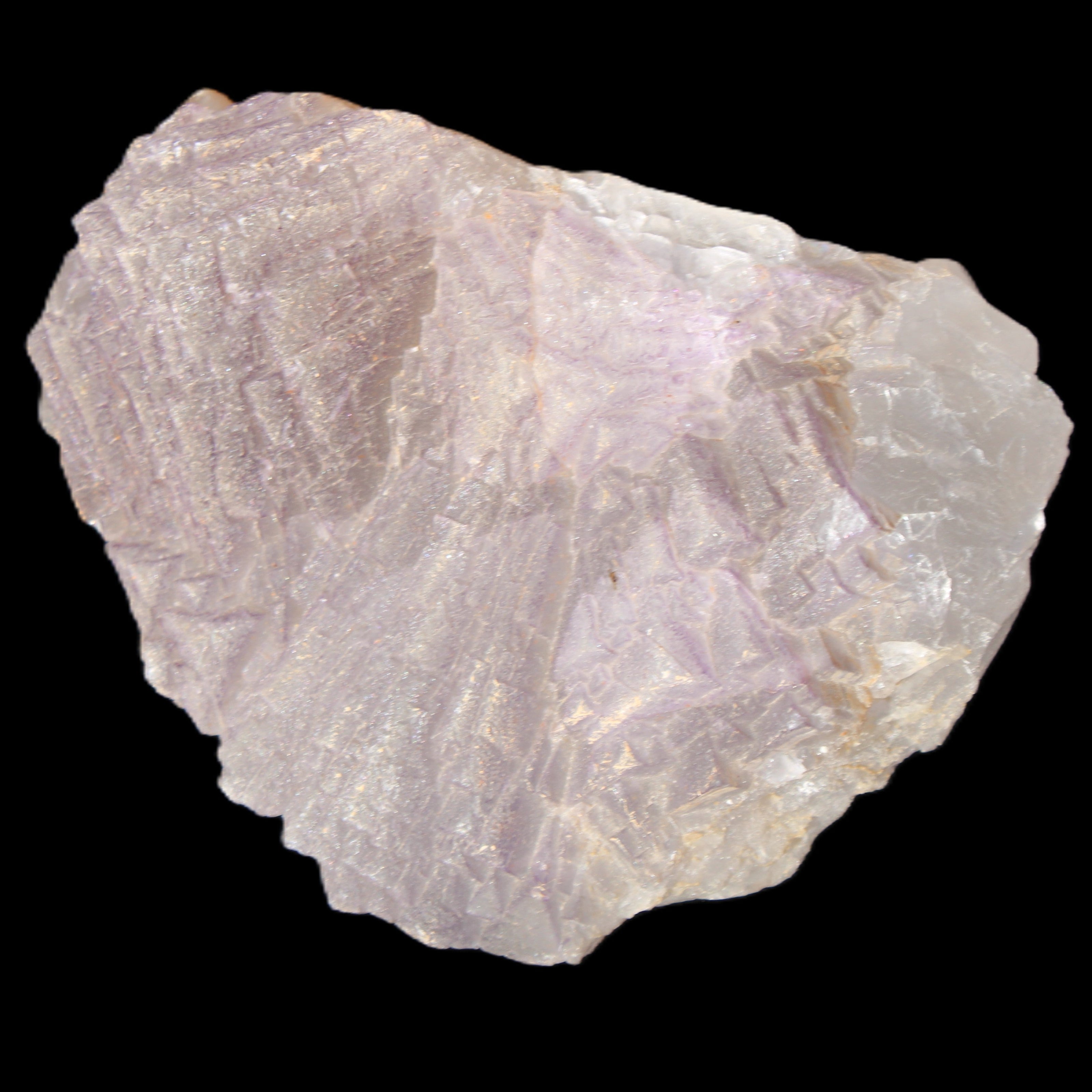 Clear Fluorite stepped cluster 109*80*60mm 654g in sunlight - Rocks and Things Store
