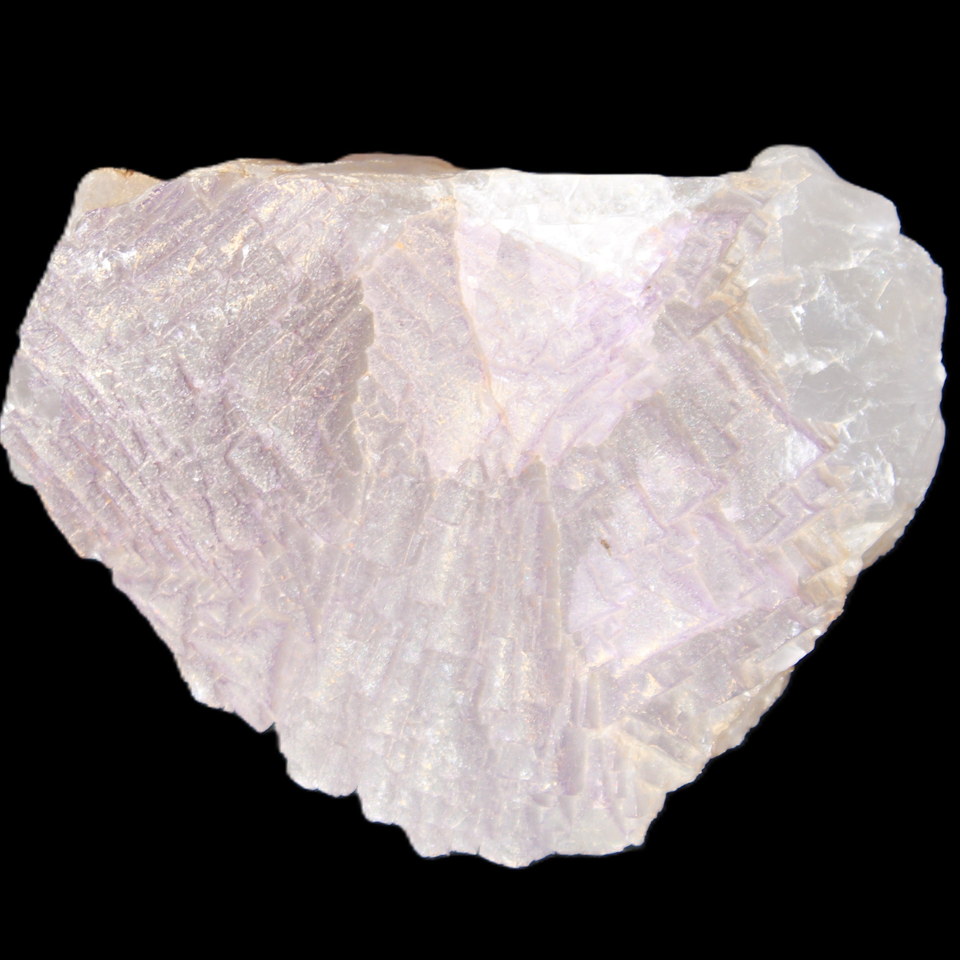 Clear Fluorite stepped cluster 109*80*60mm 654g in sunlight - Rocks and Things Store