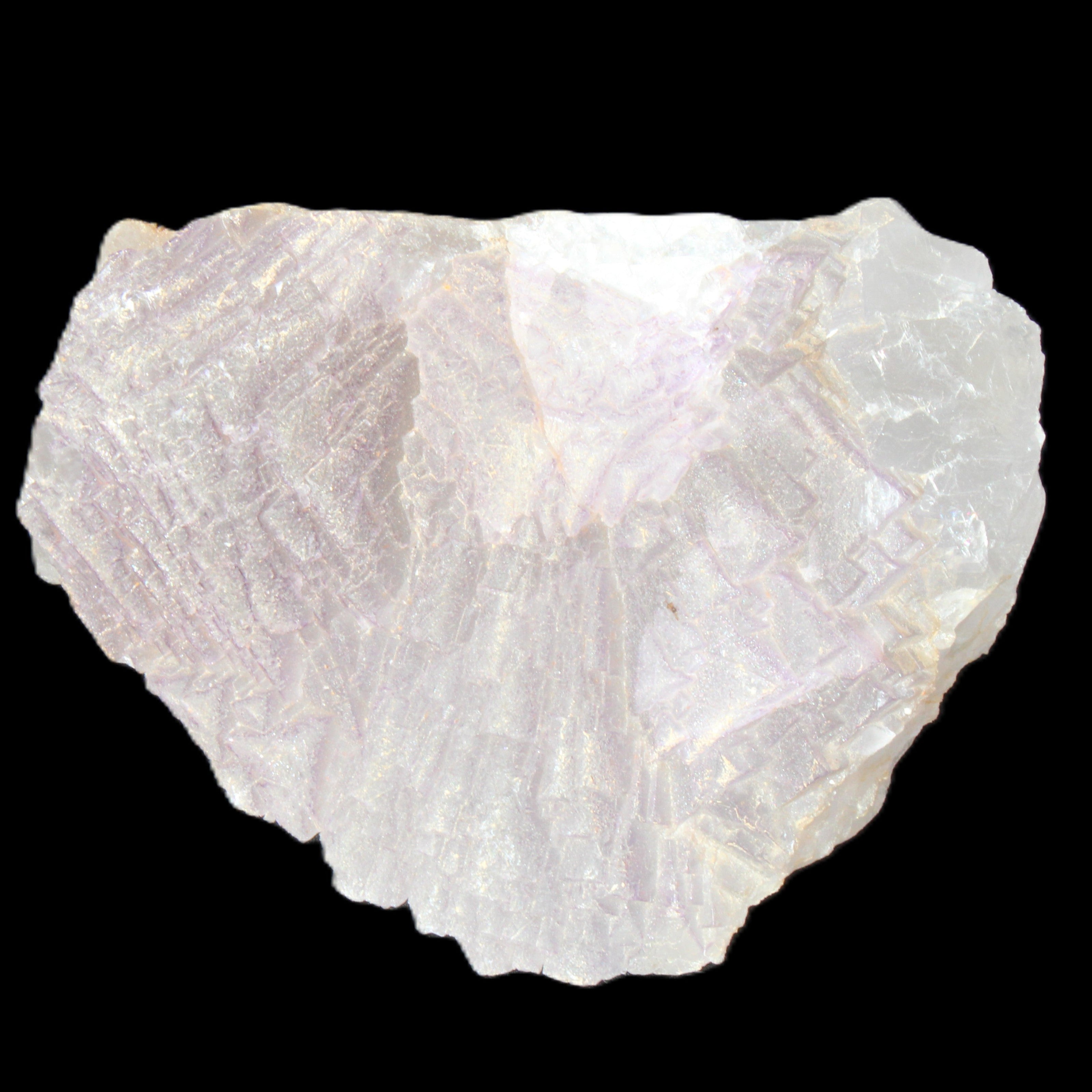 Clear Fluorite stepped cluster 109*80*60mm 654g in sunlight - Rocks and Things Store