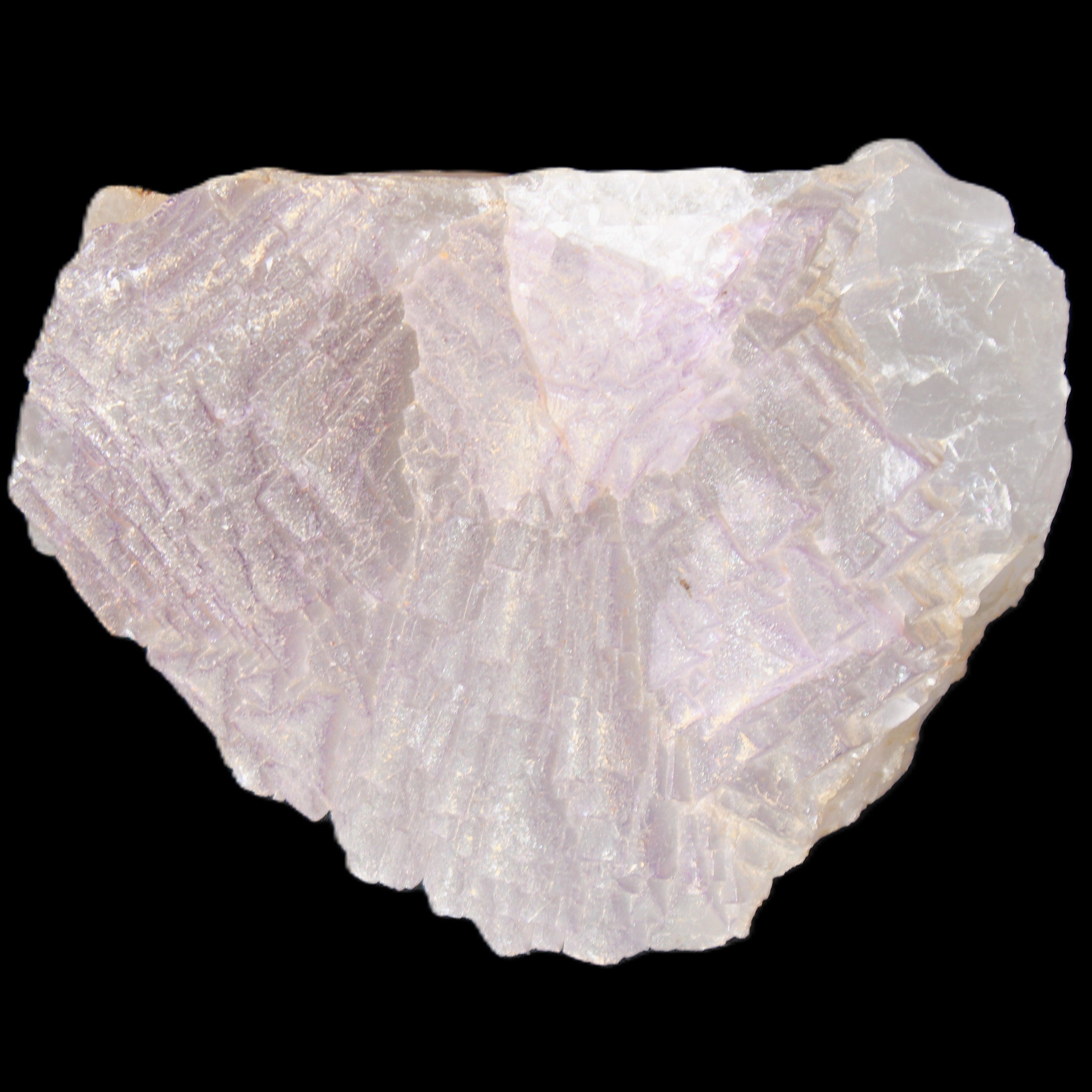 Clear Fluorite stepped cluster 109*80*60mm 654g in sunlight - Rocks and Things Store