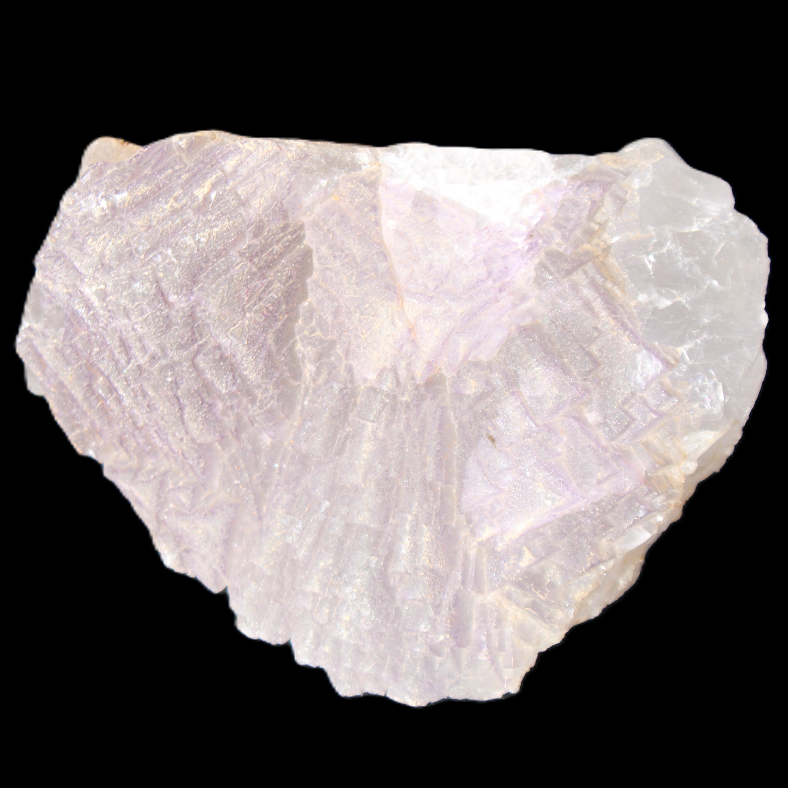Clear Fluorite stepped cluster 109*80*60mm 654g in sunlight - Rocks and Things Store