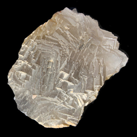 Clear Fluorite cubic stepped cluster 104*72*50mm 660g in sunlight - Rocks and Things Store