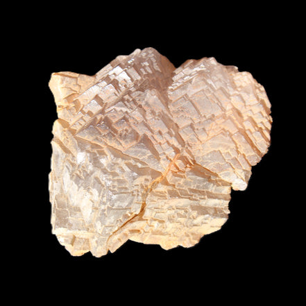 Clear Fluorite stepped cluster 87*80*28mm 238g in sunlight - Rocks and Things Store