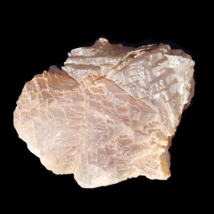 Clear Fluorite stepped cluster 87*80*28mm 238g in sunlight - Rocks and Things Store