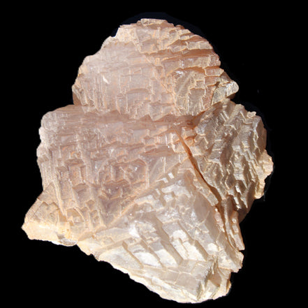 Clear Fluorite stepped cluster 87*80*28mm 238g in sunlight - Rocks and Things Store