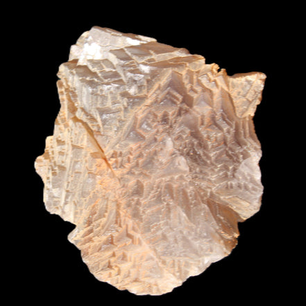Clear Fluorite stepped cluster 87*80*28mm 238g in sunlight - Rocks and Things Store