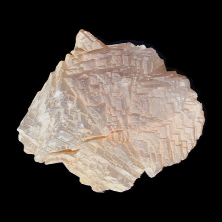 Clear Fluorite stepped cluster 87*80*28mm 238g in sunlight - Rocks and Things Store