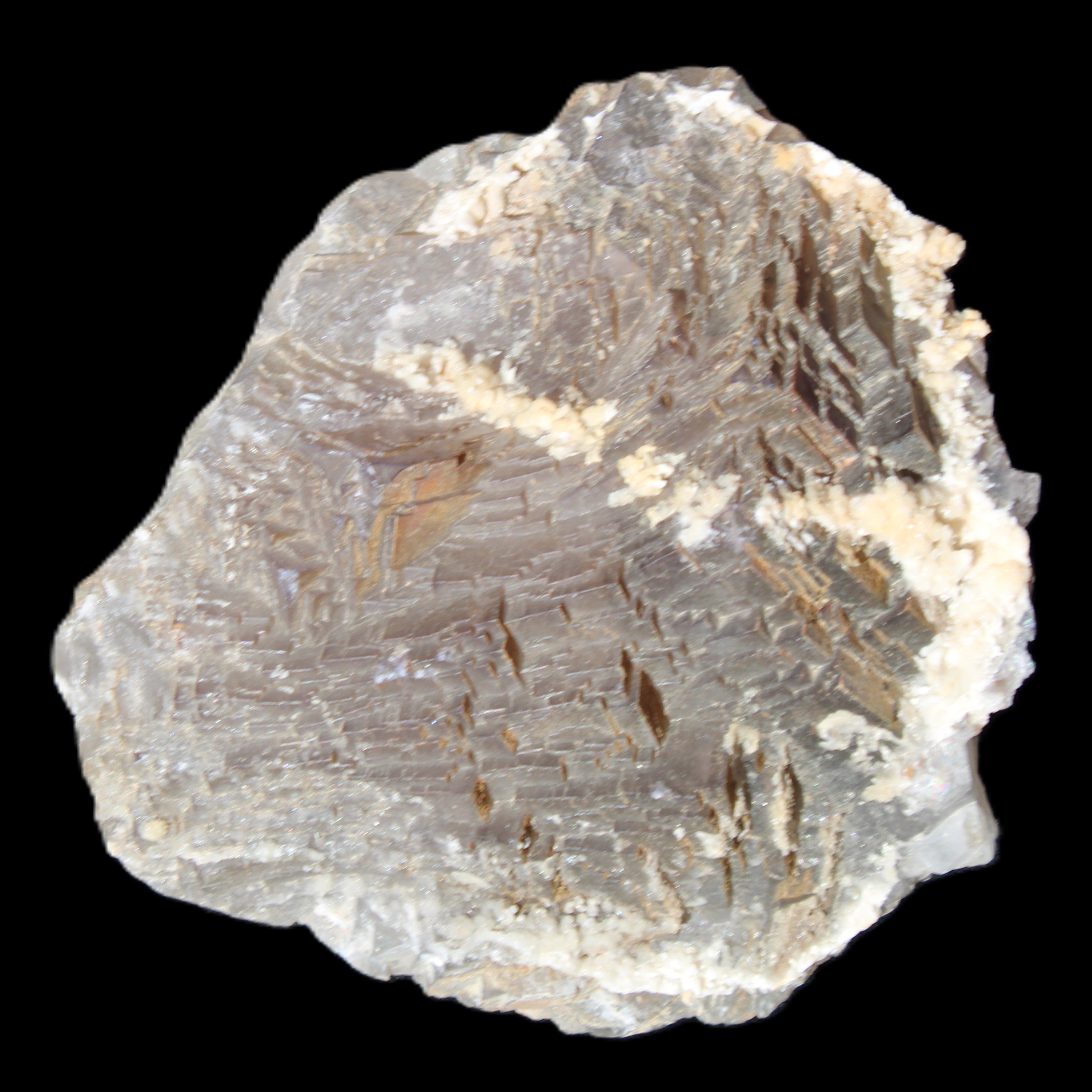 Clear and Coloured Fluorite cluster 110*100*58mm 1056g in sunlight - Rocks and Things Store