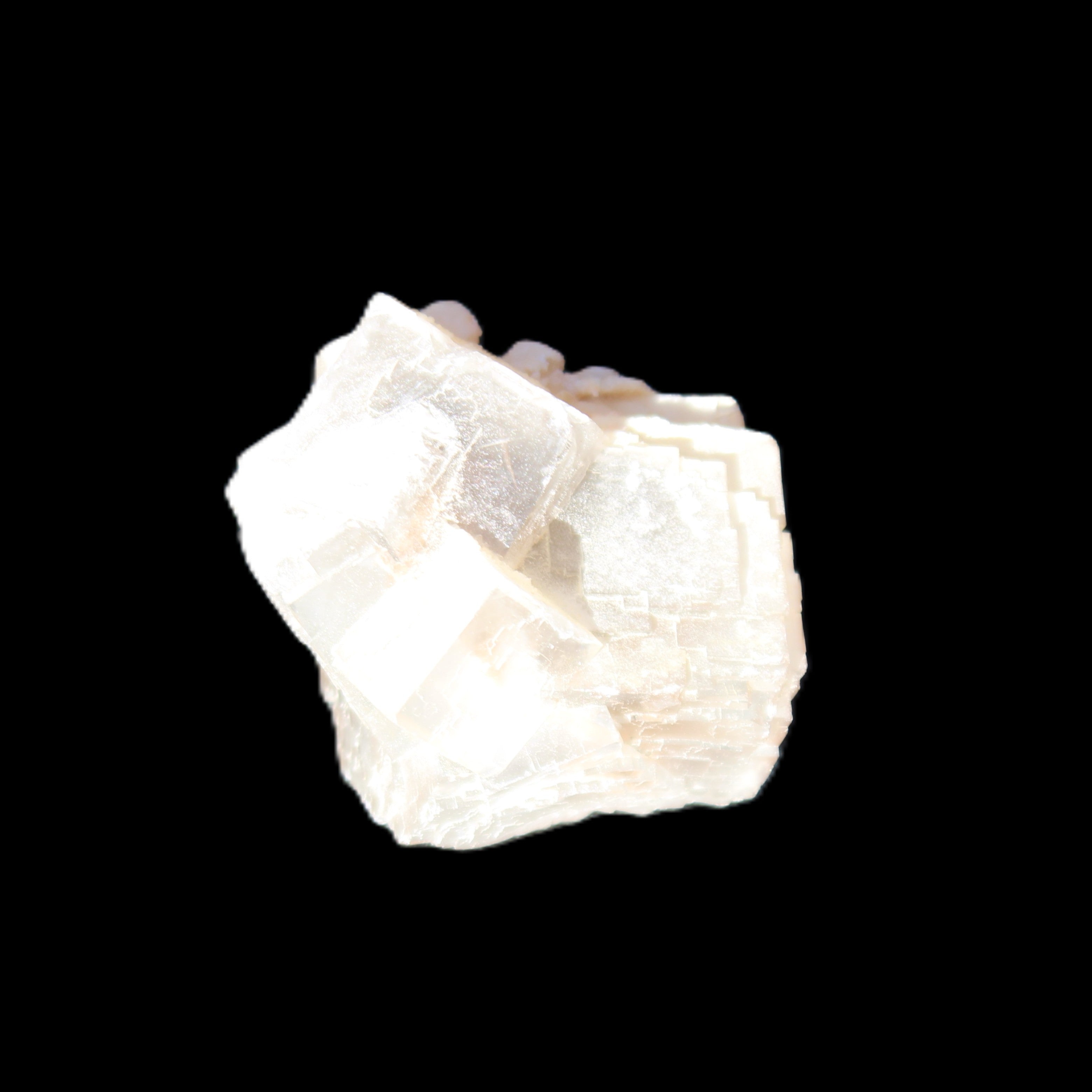 Clear Fluorite cubic cluster45*40*40mm 102g in sunlight - Rocks and Things Store